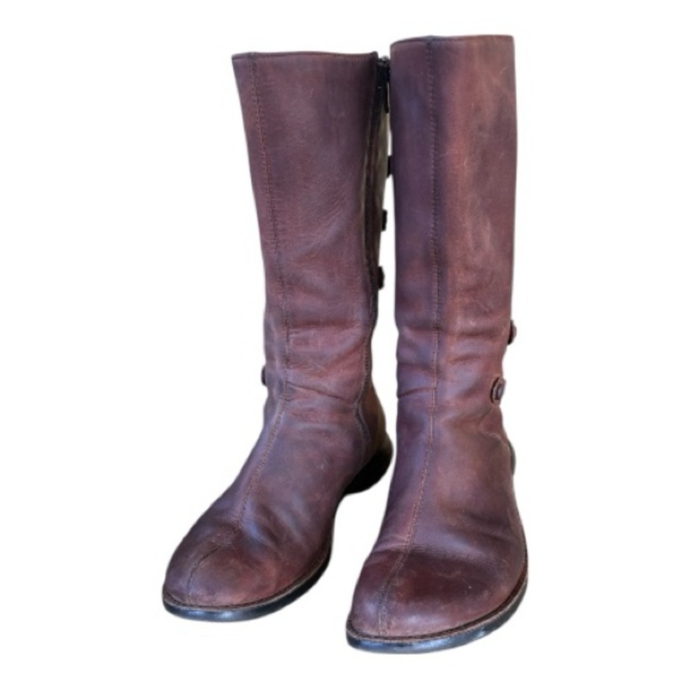 Merrell Tetra Launch Waterproof Cherry Brown Women's Boots - Picture 3 of 7